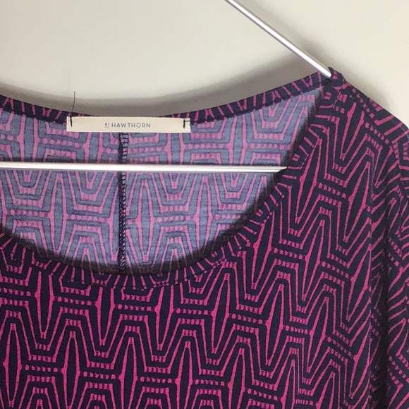 41 Hawthorn > Purple Cinched Blouse Medium - Picture 4 of 7